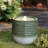 Ribbed Outdoor Water Fountain with LED Lights, Polyresin Gradient Bowl Fountain with Adjustable Flow-1854695411