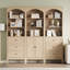 Bibliothèque 71,1 "avec 3 niveaux et armoire 2 portes-129604498-129604501