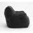 Aeri Compression Medium Adult Soft Fabric Bean Bag Chair With Foam Filled-1331471571