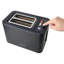 Statesman 2 Slice Digital Toaster Black