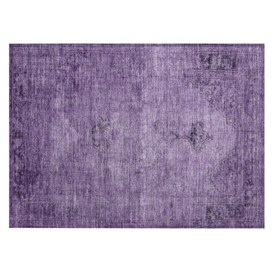 Flatweave Washable Oriental Indoor / Outdoor Rug