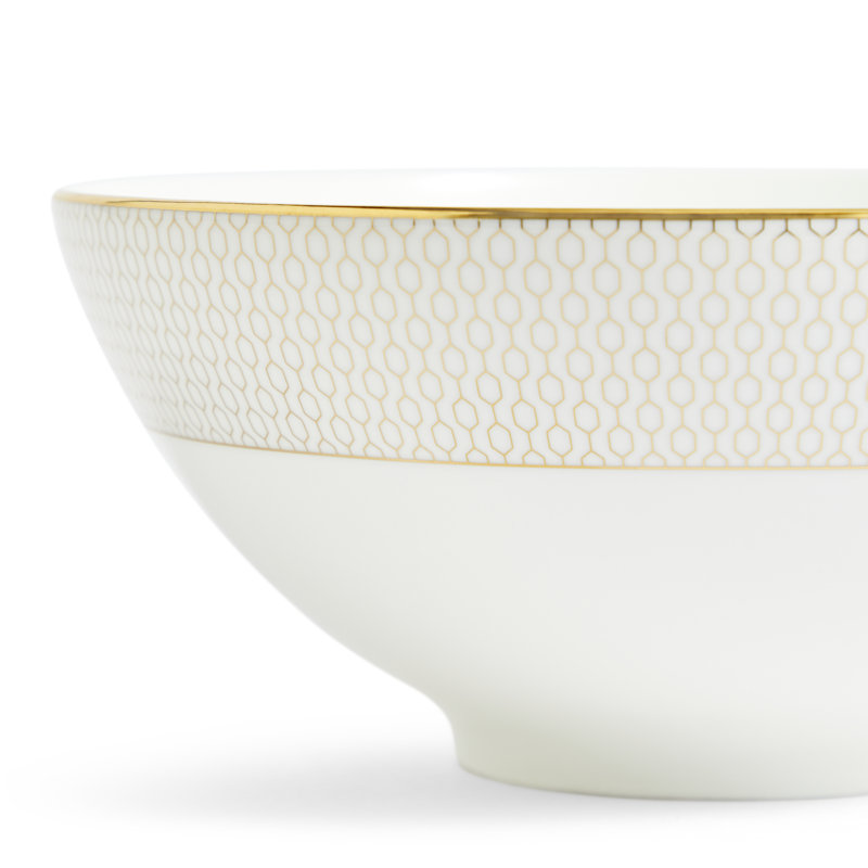 Gio Gold Soup/Noodle Bowl 7.8in