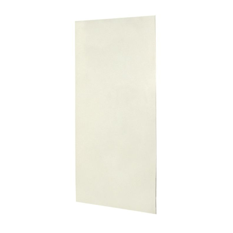 0.25'' W 36'' D 72'' H Glue Up Solid Surface Wall, Crystal Black