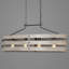 Lustre linéaire moderne à quatre lumières pour îlot de cuisine Eidanas-509100665-509100664