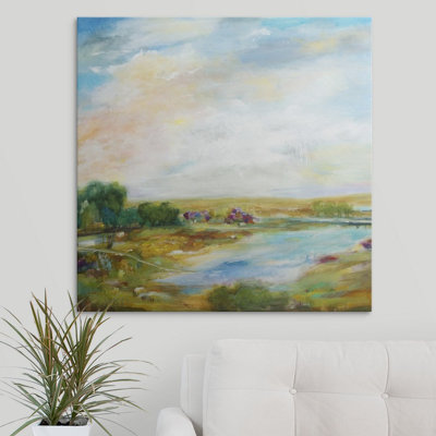 «Anjulie The Long View» par Jill Martin, reproduction d'art