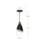 Luminaire suspendu simple à 1 lumière Tabitha-1591829267