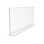 17" x 11" Clear Acrylic Sign Holder for Tabletops, Horizontal Table Tent Frame Photo Sign Menu
