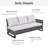 8 - Person Patio Conversation Set with Cushions-855819842