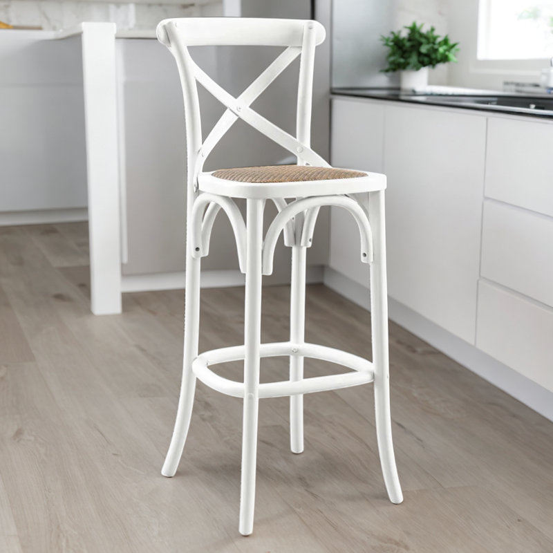 Daleesa White Counter Stool