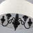 5 - Light Dimmable Drum Chandelier with Linen Shade and Adjustable Chain-220090903