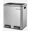 Steel Step On Multi-Compartment Rubbish & Recycling Bin-1595479697-1595479698
