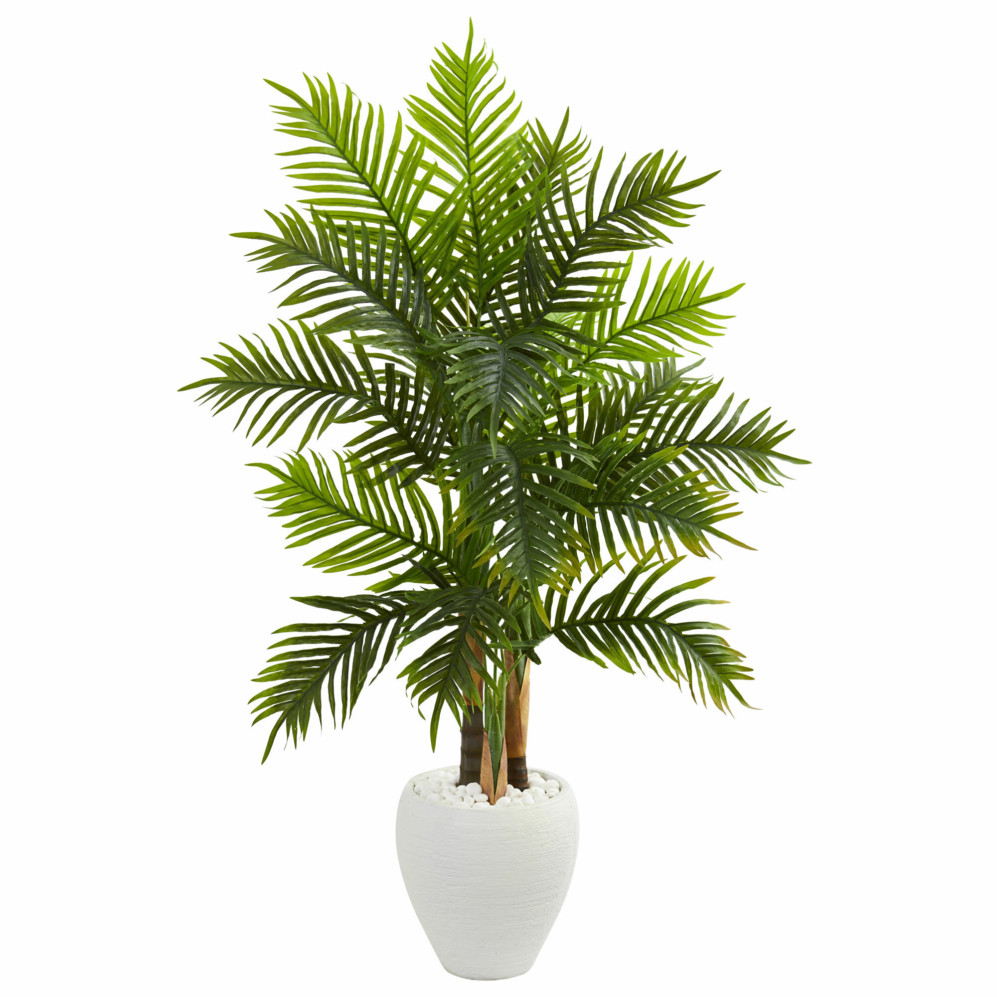 Bay Isle Home™ Artificial Palm Tree in Planter & Reviews | Wayfair