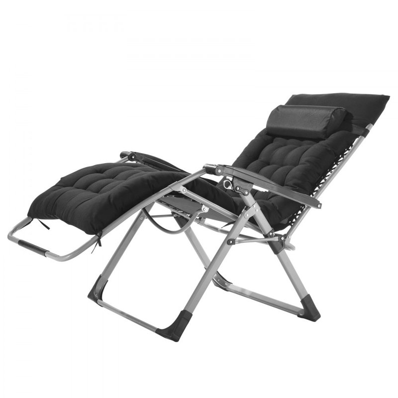 Fauteuil inclinable 26 po Zero Gravity, Gris, Gris
