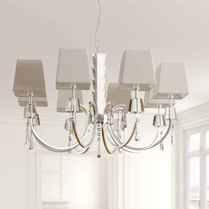 Tirrell 8 - Light Shaded Chandelier