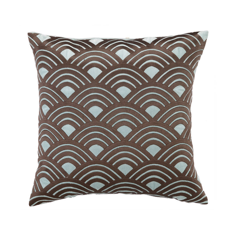 Coussin décoratif Quincy, Bleu