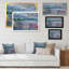 «Scenery Wildflowers Blooming», peinture sur toile-513324166-513324164