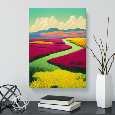 CAN-V0523-2944X Wonderful Spring Landscape - Wrapped Canvas Print