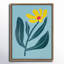 «Yellow Flower» par Emma Daisy, reproduction d'art sur toile encadrée-1301360484