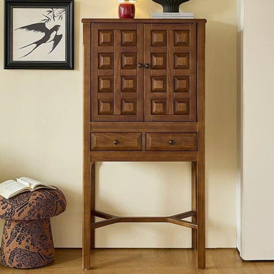 3D Geometric Accent Cabinet
