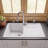 34'' L Single Bowl Granite Kitchen Sink-57389012