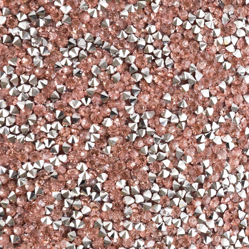  Sparkles Home Luminous Stocking | Velvet Material | Resin Rhinestones | Felt Lining | 5 Colours, Pink