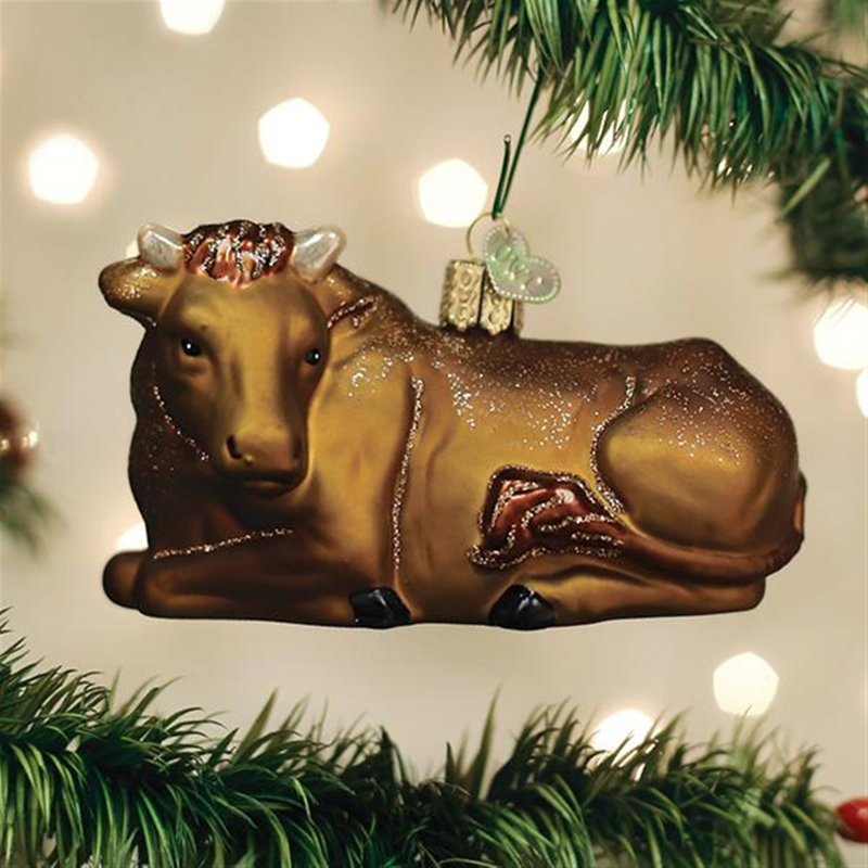 2.5'' Glass Animals Hanging Figurine Ornament