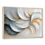 «Grey White Waves of Introspection I», art mural abstrait-160429185-160429186-120165350