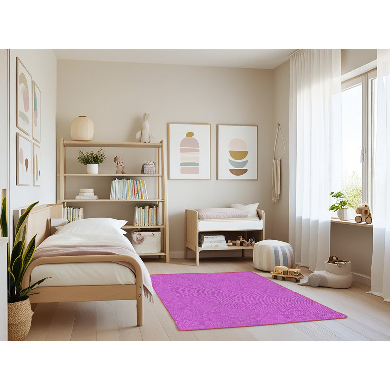 Tapis rose, Rectangle 4 pi x 6 pi