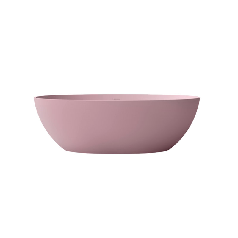 63'' W 22'' H Tub & Shower Kit, Pink