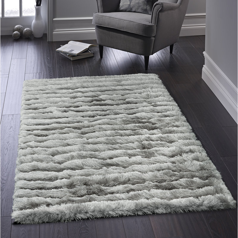 Hamburg Solid Colour Hand Woven Area Rug, Rectangle 120 x 170cm