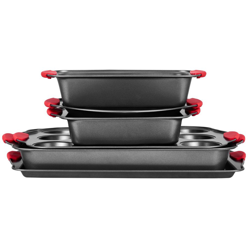 VEVOR 7 Piece Non-Stick Steel Bakeware Set