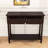 Charmie Wooden Console Table with Two Drawers and Open Shelf for Living Room-1854123823