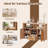Bay Isle Home™ Bar Cabinet With 2 Rattan Doors, Wine Racks And Drawers For Dining Room And Living Room-523268991