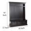 Banc de rangement pour vestibule Kota