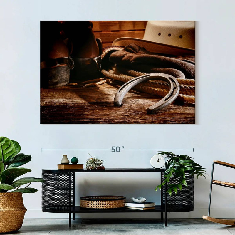 Lelar Western Themed, 34" H x 51" W