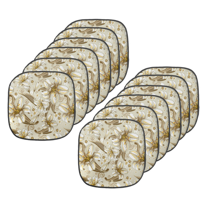 Coussin de siège papillon