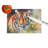 Tiger Glass Cutting Board Large
