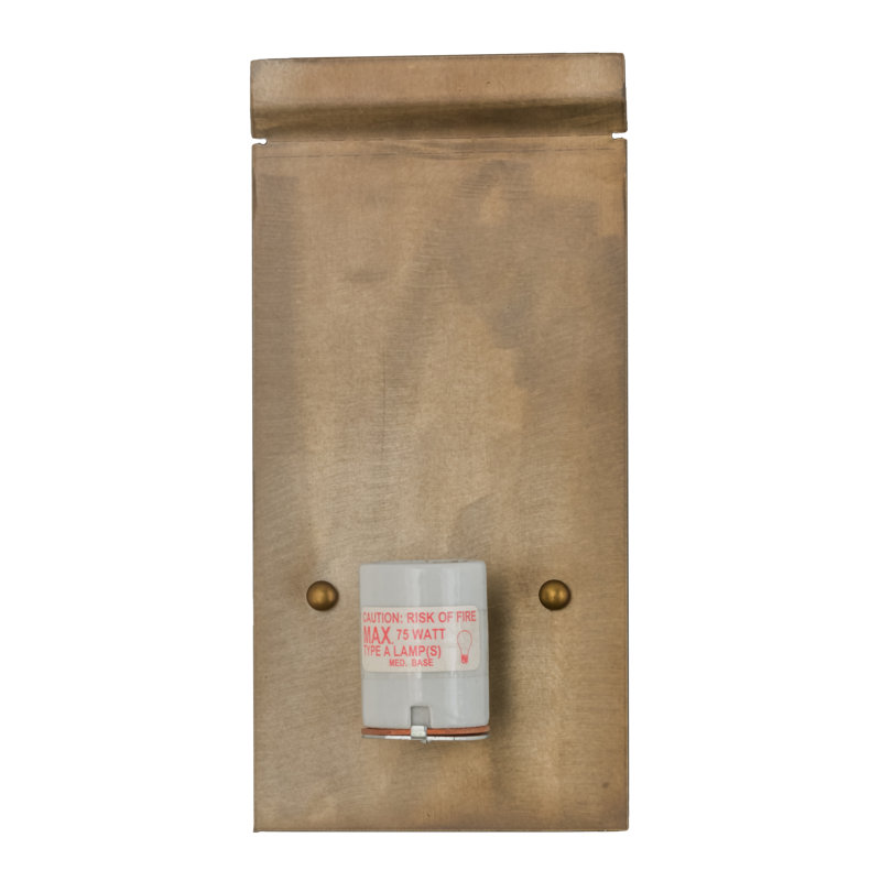 Rustic Lodge 1 - Light Flush Mounted Sconce