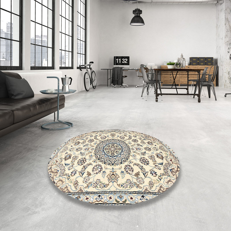 Guernon Oriental Indoor Rug, Round 3'