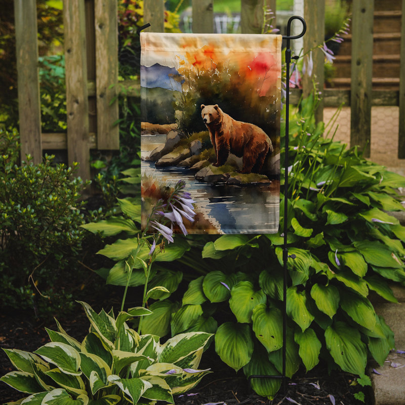 Drapeau Kodiak Bear Garden