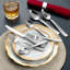 Lorren Home Trends 42 Piece Stainless Steel Flatware Set, Service for 8, Dishwasher Safe