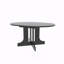 Table de salle à manger extensible ovale avec rallonge amovible, idéale pour une cuisine de style campagnard.