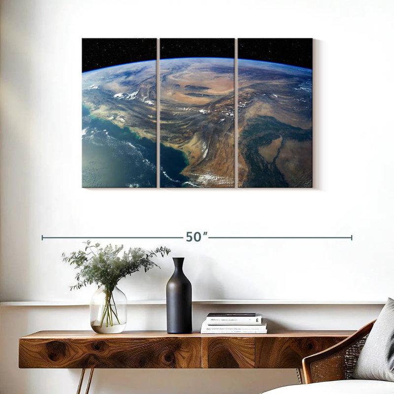 Oberle Earth, 24" H x 38" W