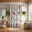 Motifs romantiques - Rideau de douche Premium-1416030312