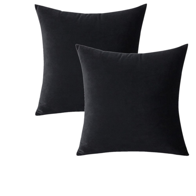  Coussin réversible, Noir