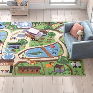 Muller Kids Rug 6ft x 9ft Jungle Theme