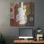 Art mural en métal luxueux «Rock N Roll Guitars Brown» par Michael Mullan