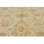 Tapis beige en laine nouée à la main de conception unique de 11 pi 7 po x 15 pi 10 po Mehdi