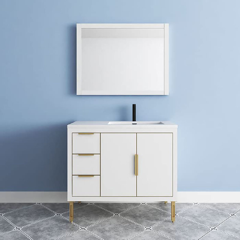 41.93'' Single Bathroom Vanity with Top