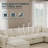 Upholstered Sectional Sofa, Cloud Sofa Modular Sectional Sofa for Living Room Office Apartment-713650326